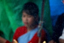 Rain sheltered